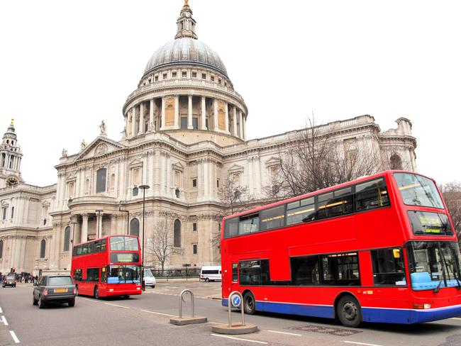 ESCAPE: LONDON THREE OF A KIND BY MERCEDES MAGUIRE - St Paul's Cathedral in London Picture: Supplied