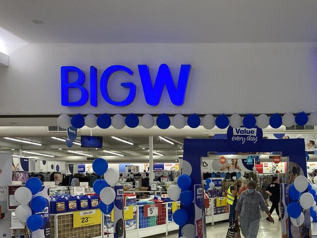 Big W Gladstone staff celebrating the 45th anniversary of the store on Wednesday 2 March 2022. Some of the staff members have been with the company and at this store for more than twenty years. Picture: Nilsson Jones