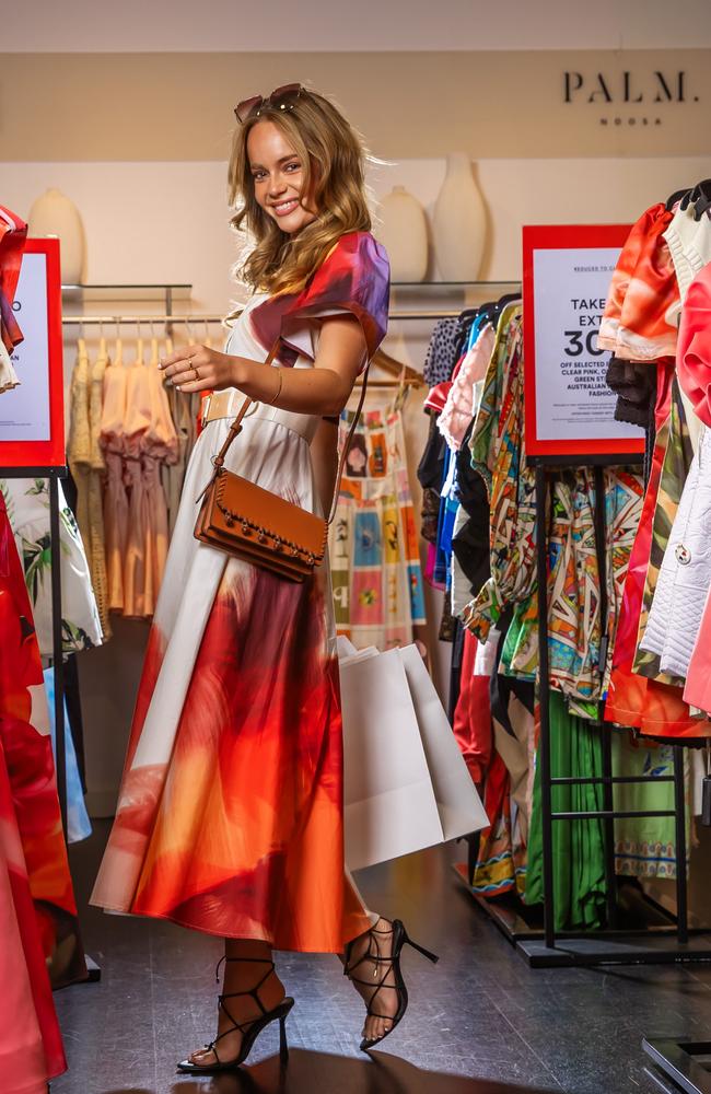 Chloe Bau at David Jones, Queens Plaza. Picture: Nigel Hallett