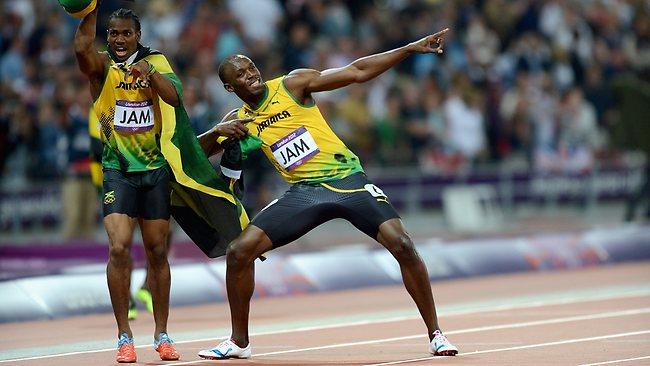 yohan blake and usain bolt