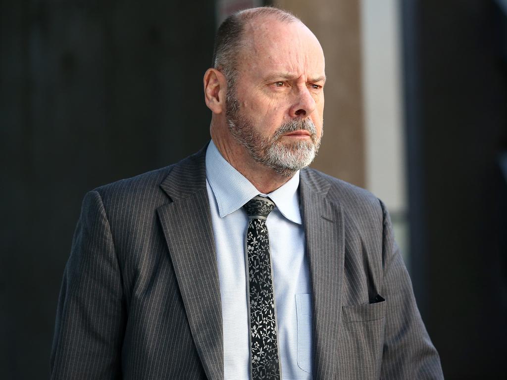 Counsel assisting the coroner Stephen Keim leaves the Brisbane Magistrates Court. Picture: Jono Searle/NCA NewsWire