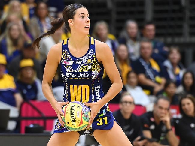 Ava Black will miss the 2025 Super Netball season. Picture: Albert Perez/Getty Images