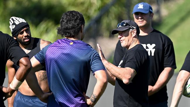 Melbourne Coach Craig Bellamy says any job he’d potentially take at the Broncos wouldn’t be a full-time role. Picture: Getty Images.