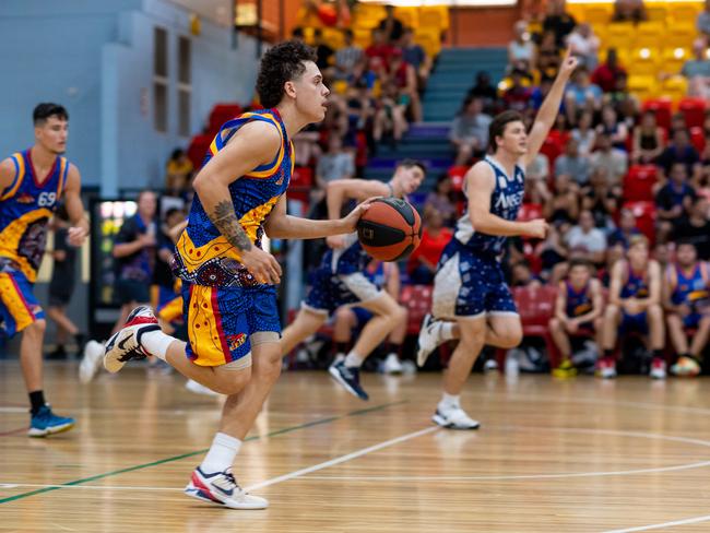 Will Burton is another NT junior who is pursuing his basketball dream down south this year. Picture: Che Chorley