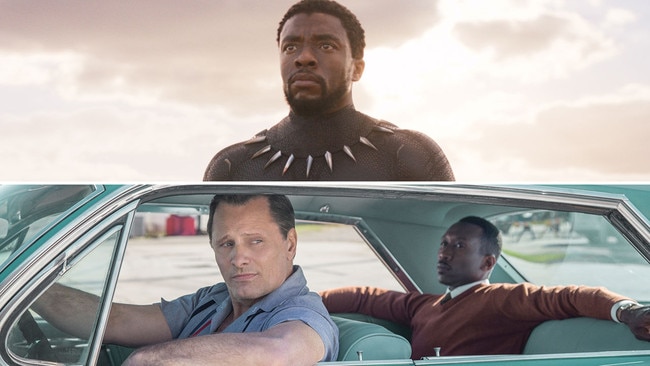 Black Panther and Green Book are among the nominees for best picture at this year's Oscars.