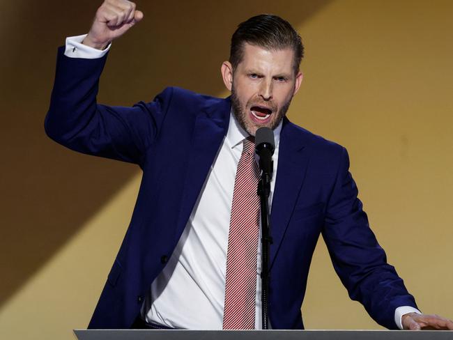 Eric Trump had scathing words for the Sussexes. Picture: Chip Somodevilla/Getty Images/AFP