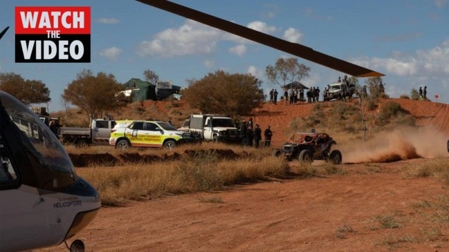 Man dead, two injured during horrific crash at Finke Desert Race