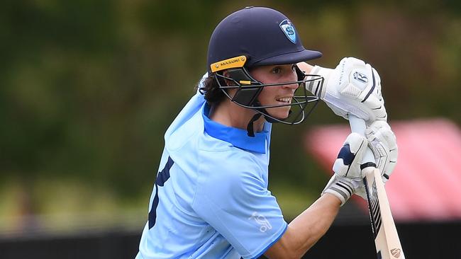 Joseph Gillard for NSW Country at the Cricket Australia U19 National Championships in Adelaide, December, 2022. Picture: Cricket Australia