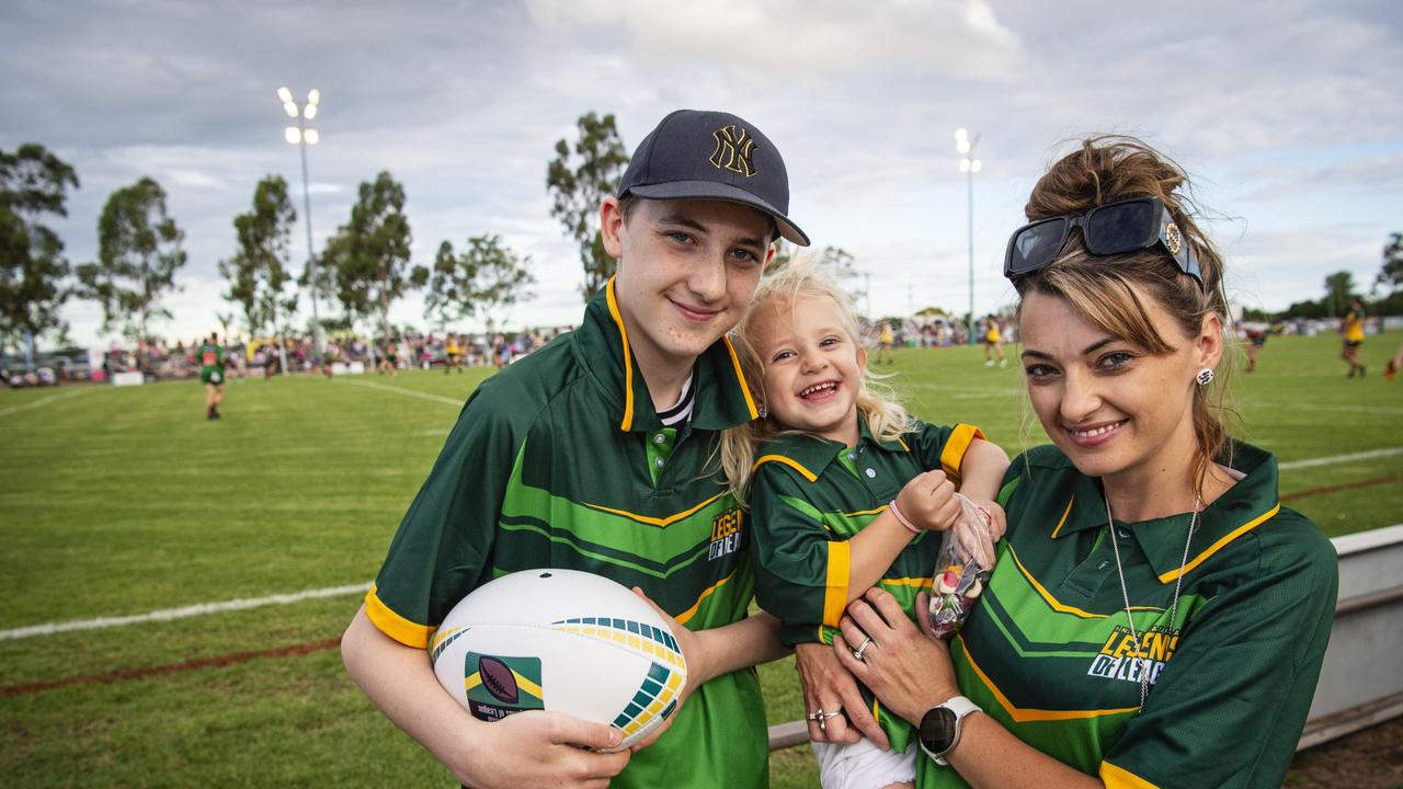 Amy Sauverain (right) with Dominic and Alydiah Sauverain.