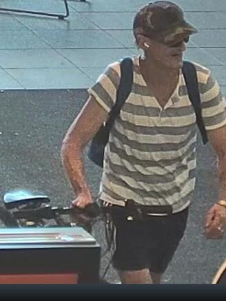 Police would like to speak to this man in relation to a mobile phone and credit card that was stolen and used to make illegal transactions at a Helensvale shopping centre on March 19.