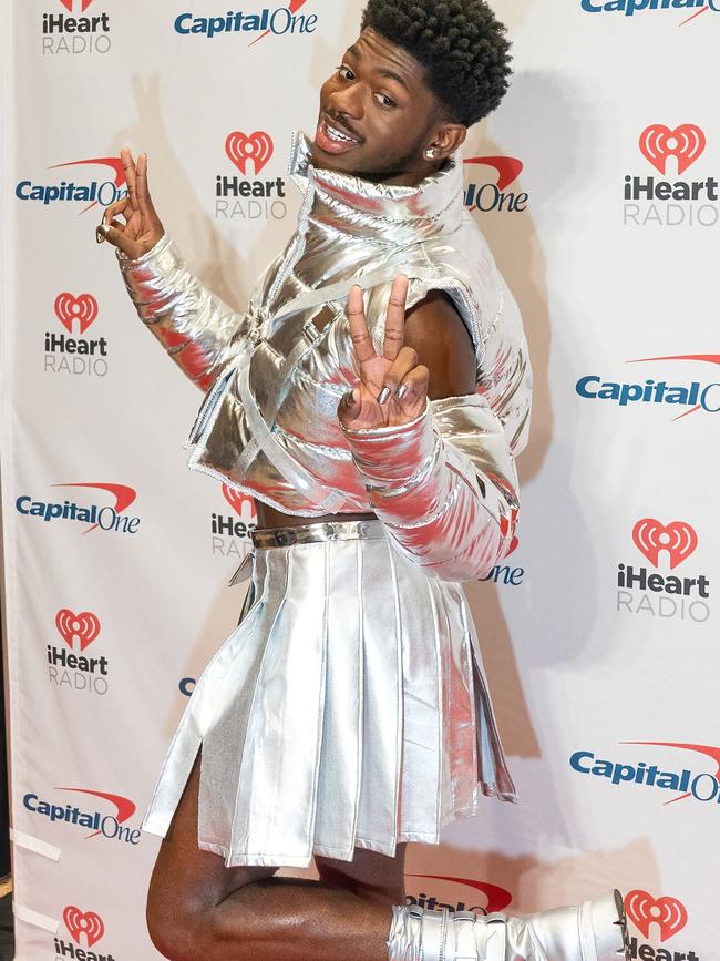 Lil Nas X is constantly making headlines for being a fashion icon. Source: Photo by SUZANNE CORDEIRO /AFP.