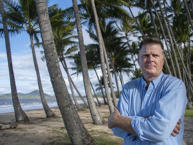 Ex Cairns to The Australian,   08.06.2020Waiing for the tourists to return - Palm Cove Tourism and  Covid-19  Ã PICS by BRIAN CasseyPalm Cove tourism businesses doing in tough with interstate lockdown. Tourist Palm Cove president Richard Hewitson. at a deserted Palm Cove north of Cairns  Ã  Pic - Brian Cassey