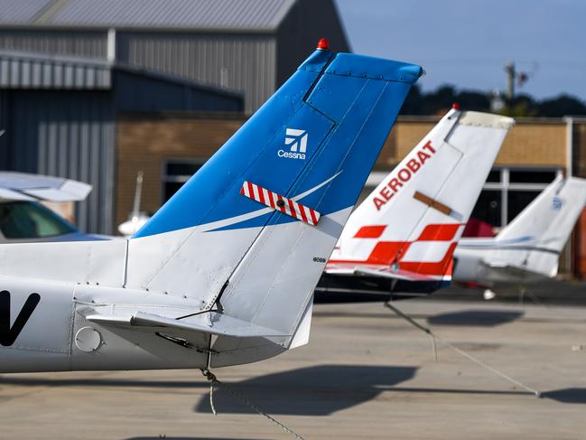 Peninsula Aero Club and Mornington Peninsula Shire Council are involved in a heated dispute over operations at the Tyabb airfield. Picture: Penny Stephens