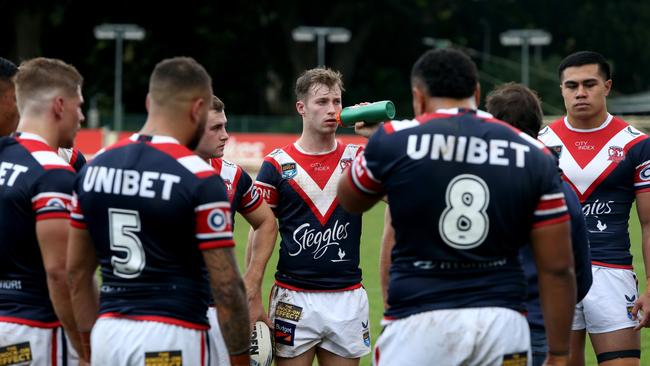 In some good news for the Roosters, Sam Walker is closing in on a return from a knee injury. Picture: Damian Shaw.