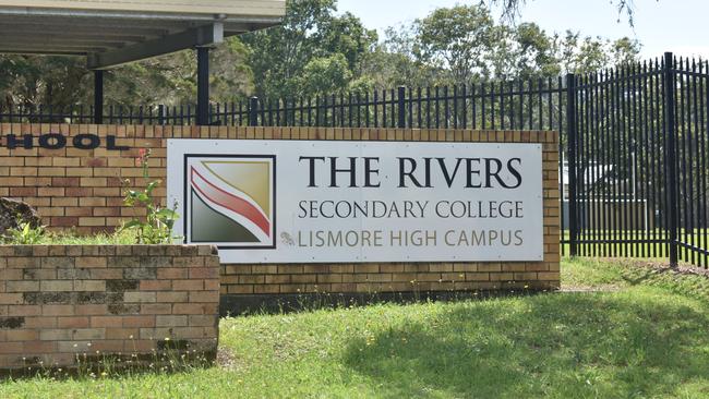 The Rivers Secondary College in Lismore. Picture: Tessa Flemming