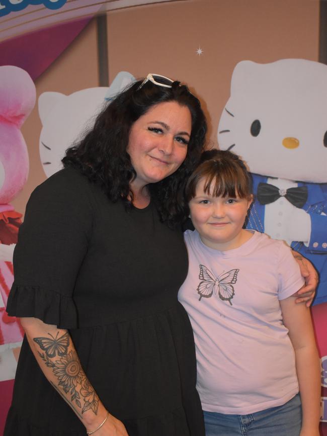 Danielle Runeback and Emelie Runeback at Hello Kitty’s Symphony Concert in Brisbane, Australia. Photos: Georgie Walker.