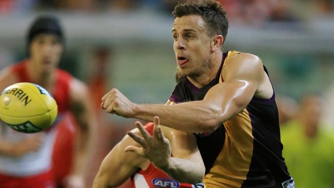 Brett Deledio denies he has met with North Melbourne. Picture: Wayne Ludbey