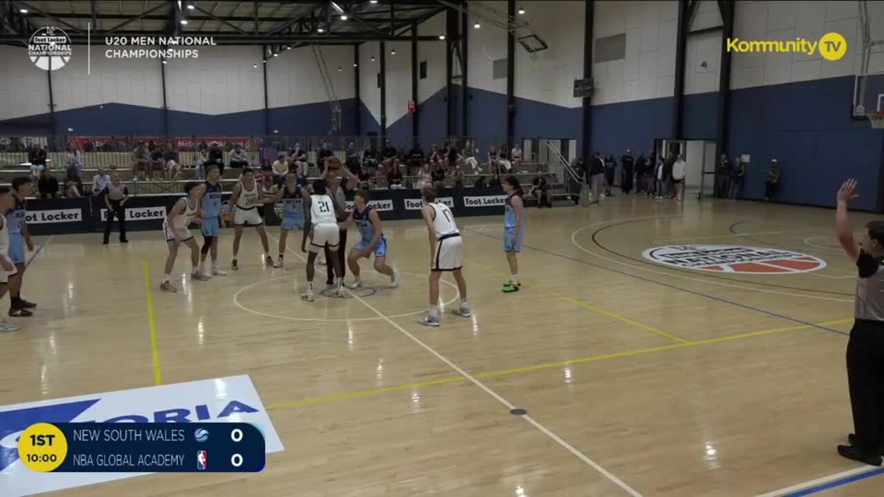 Replay: New South Wales v NBA Global Academy (U20 Men) - 2025 Basketball Australia U20's & Ivor Burge National Championships Day 2