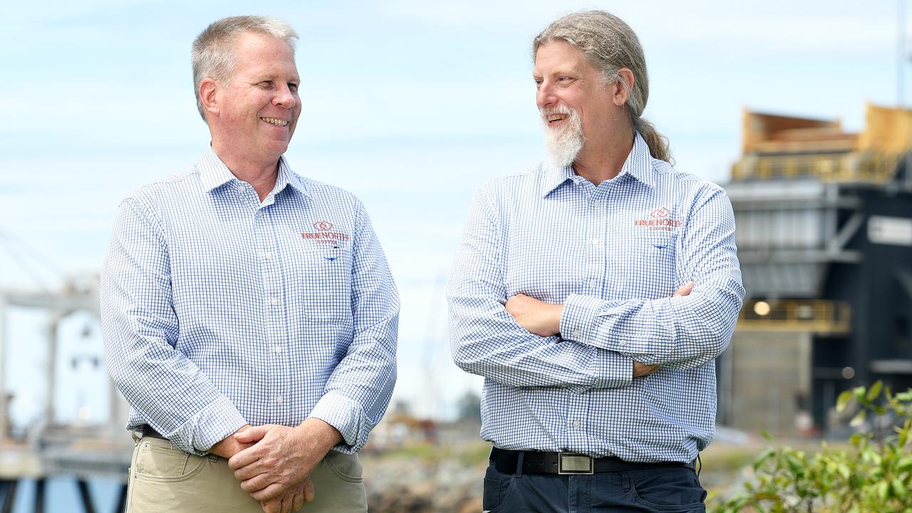 True North Copper Limited Chief operating Officer Peter Brown and Head of exploration, Daryl Nunn. Picture: Shae Beplate.