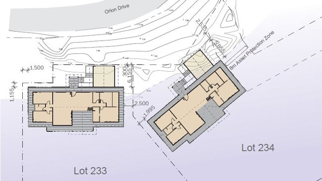 Documents reveal house designs for DA 2020/0543 on Orion Drive, Yamba