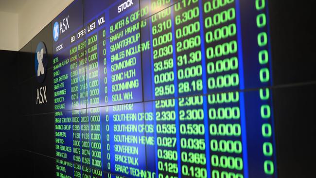 The Australian sharemarket climbed higher, with gains seen in most sectors while buy now pay later stocks rocketed. Picture: NCA NewsWire/Christian Gilles