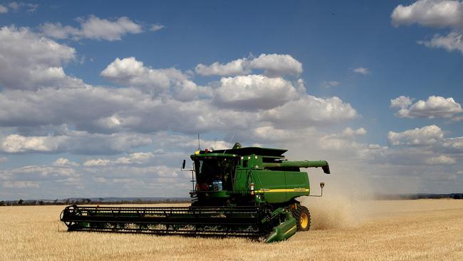 China has fired a new shot in its trade war with Australia with a new suspension of barley imports. Picture: AFP