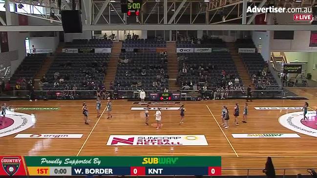 SA Country Netball Championships - Western Border vs Kowree Naracoorte Tatiara (U15's Div1 SF) - Court 1