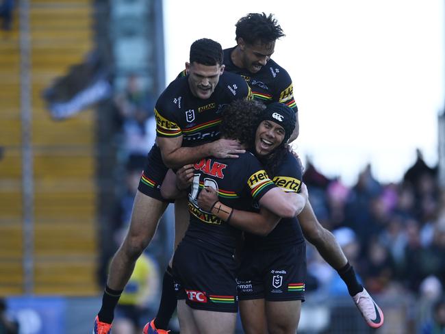 The Panthers have picked up some strong wins against teams coming off the bye, notably the Sea Eagles and Dragons. Picture: NRL Photos