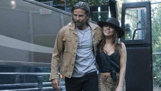 Bradley Cooper portrayed an alcoholic in hit film A Star Is Born with Lady Gaga. (Picture: Supplied)