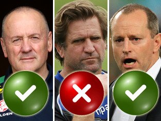 Des Hasler, Tim Sheens, Geoff Toovey and Michael Maguire have all been talked about as potential coaches for Manly but two are definitely not in the mix.