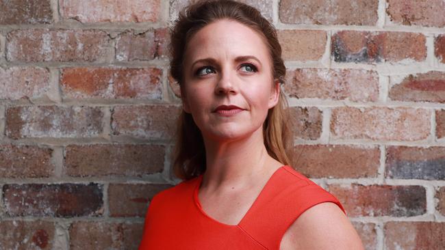 19/2/20: Amanda Rose outside of the Marrickville Library in Sydney's inner west. To go with  a piece on whether it's good or bad to work for a woman boss. John Feder/The Australian.