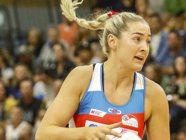 Sophie Garbin has had a standout season with the Swifts.