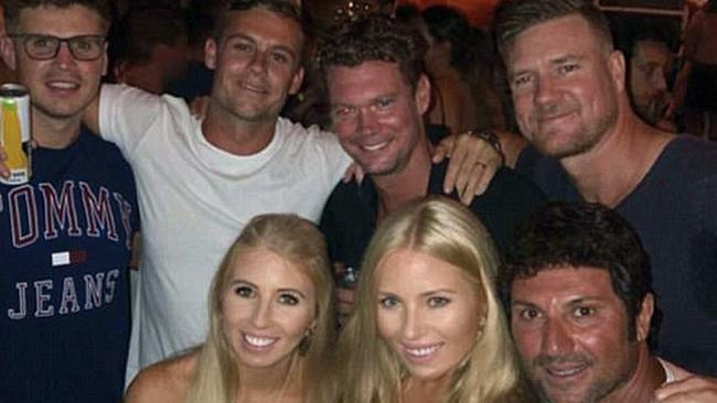 Married At First Sight star Ashley Irvin was pictured on a date with Justin Fischer. Picture: Instagram