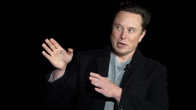 Elon Musk has announced Twitter users must pay to use text message-based security verification. (Photo by JIM WATSON / AFP)