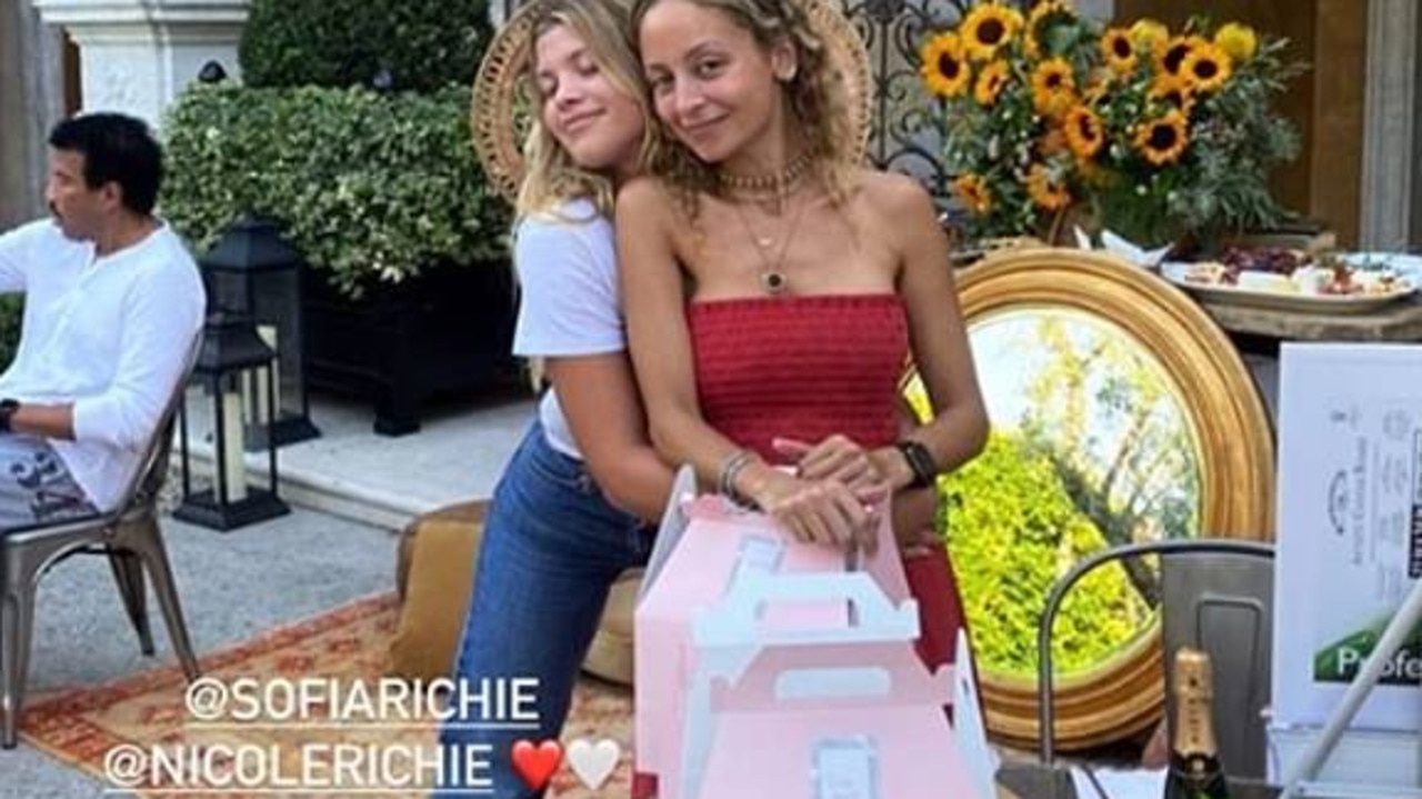 Nicole Richie and sister Sofia Richie have a close relationship