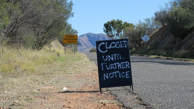 Standley Chasm has been closed for five days. Picture: Gera Kazakov