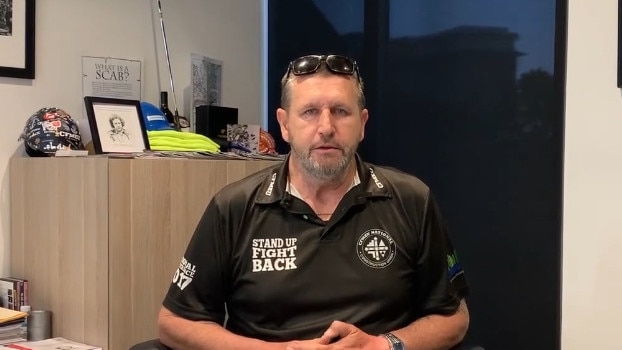 Sacked CFMEU NSW state secretary Darren Greenfield. Picture: Facebook