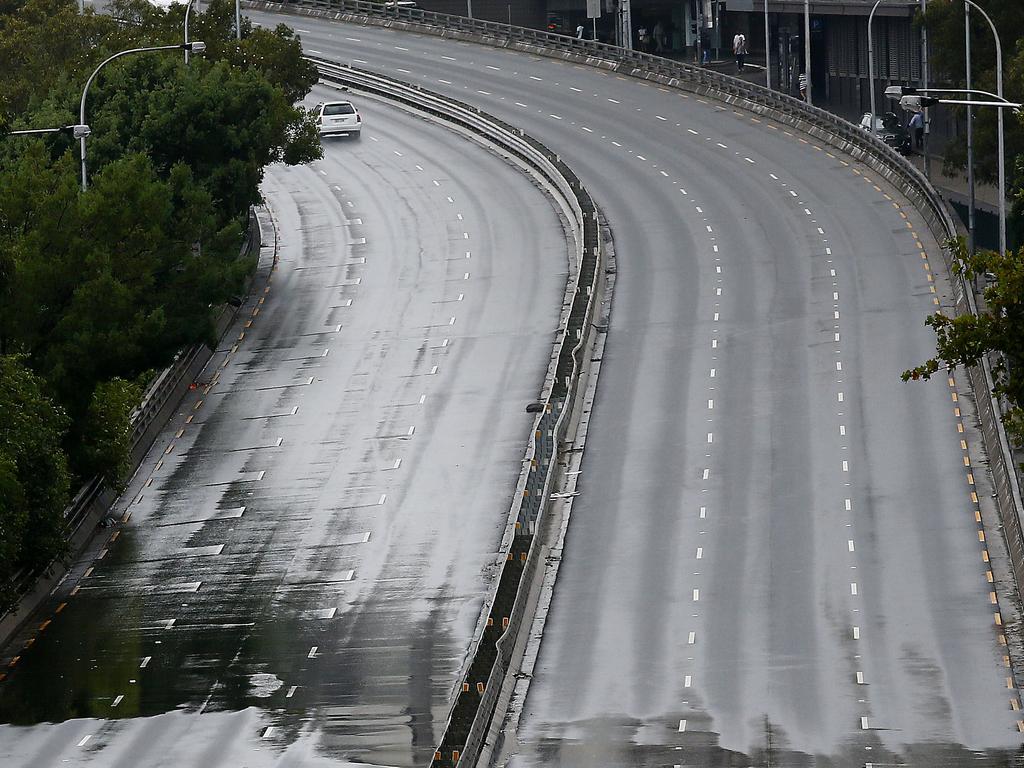 Syd Einfeld drive at Bondi Junction will be slowed to 40km/h. Picture: John Appleyard