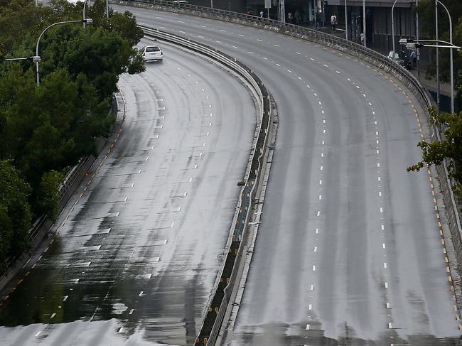 Syd Einfeld drive at Bondi Junction will be slowed to 40km/h. Picture: John Appleyard