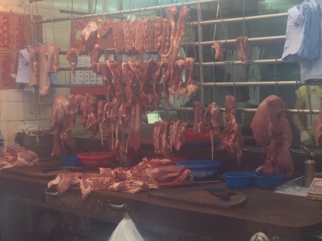 The Graham Street wet market in Hong Kong's Soho. Picture: Zoe Smith