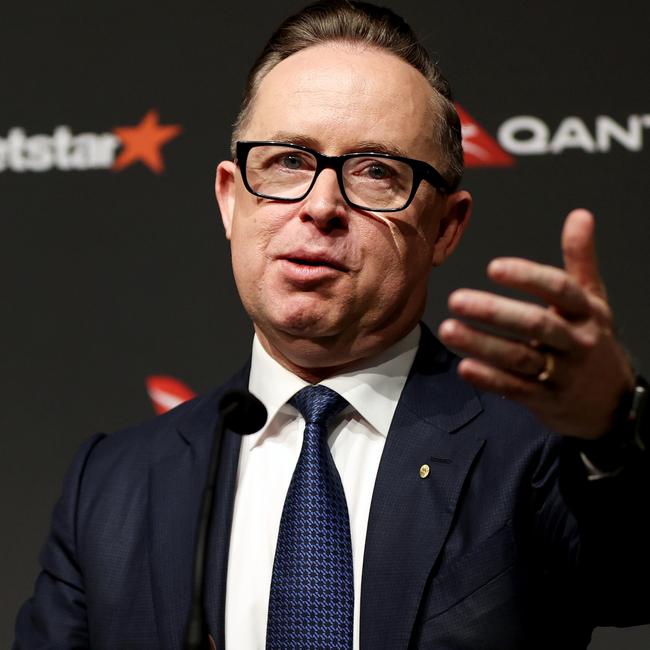 Alan Joyce, former chief executive officer of Qantas Airways Ltd. Photographer: Brendon Thorne/Bloomberg via Getty Images