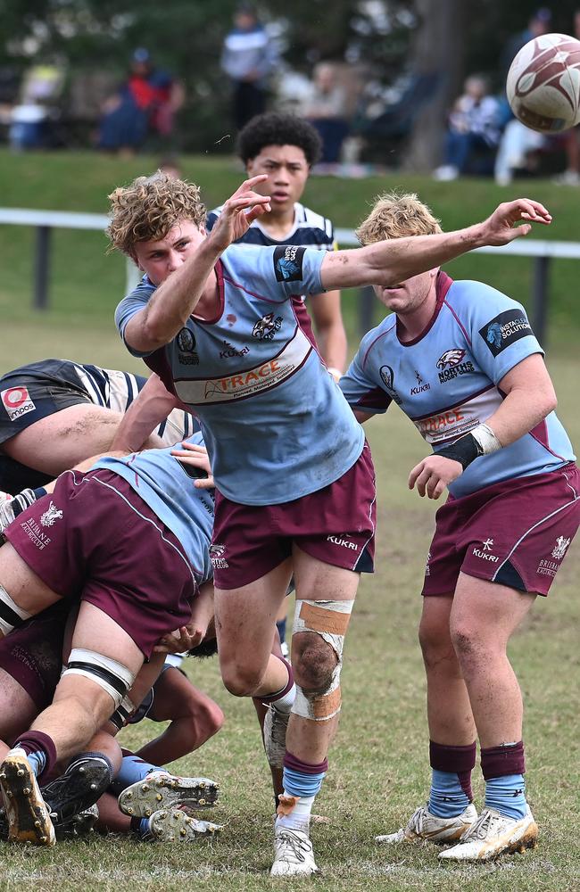 Colts 1 club rugby between Brothers and Norths Saturday May 25, 2024. Picture, John Gass
