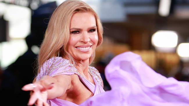 Purple reign! Sonia Kruger. Picture: Getty Images