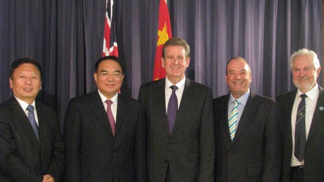 G8way was paid $5500 to set a meeting up with Chinese businessmen and Barry O'Farrell in 2012. He says it was just to cover costs.