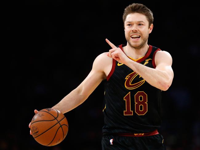 Aussie basketball great Matthew Dellavedova has donated memorabilia to help raise funds for the cause. Picture: Getty Images/AFP