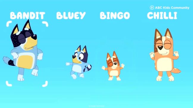 The first ever Bluey game