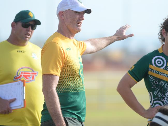 St Brendan's College coach Scott Minto has been at the helm for three years now, and has won two titles with the school. Photo: Callum Dick