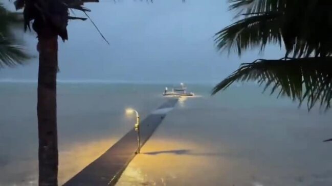 Storm Surge in Grand Cayman as Hurricane Beryl Passes | Daily Telegraph