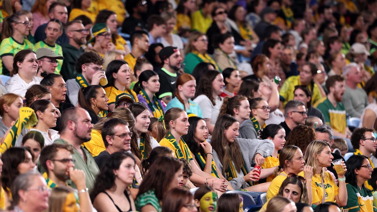 Fans packed in to watch the popular side once again. (Photo by Cameron Spencer/Getty Images)