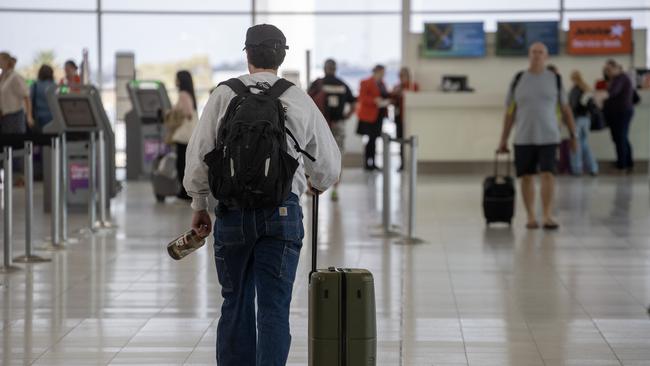 ADELAIDE, AUSTRALIA - NewsWire Photos 1,April, 2024: Busiest day of the year at Adelaide airport.  Picture: NCA NewsWire / Kelly Barnes